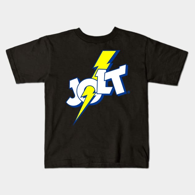 Jolt Cola Logo Kids T-Shirt by Sudburied